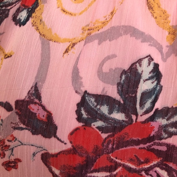 ART CLASS SHEER FLORAL DRESS WITH SLIP 10/12 - Picture 4 of 9